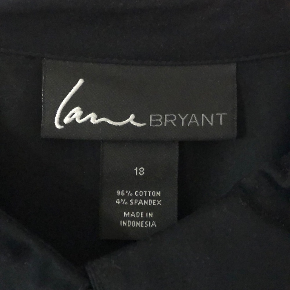 Lane Bryant black shirt - Picture 2 of 3